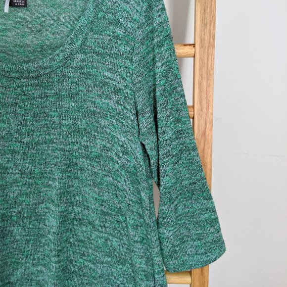 Urban Outfitters Sparkle & Fade 3/4 Sleeve Sweater - Picture 2 of 3